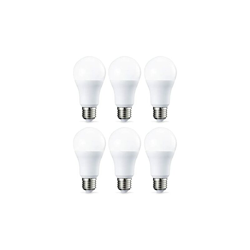 Lampadina LED E27, 10.5W (equivalenti a 75W), Luce Bianca Calda - Pacco da 6 - Amazon Basics en oferta