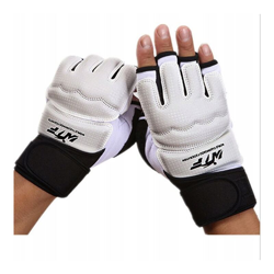 My Taekwondo Addestramento Guanti da pugile, Half Finger, Taekwondo / Muay Thai Training / Borsa per il trucco, guanti a mezza delle dita m características
