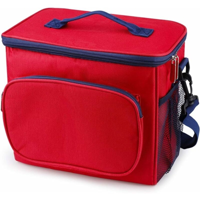 Isolamento Pranzo Borsa Mallette Toolbag Pranzo Pranzo Box / Lavoro / Scuola / Spiaggia / Picnic rosso--