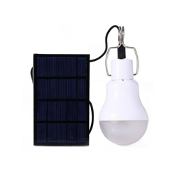 Lampadina solare portatile 150LM1600MA Lampada solare Lampada solare Lampada da campeggio per PET Emergency Patio Garden Lamp Familiarità precio