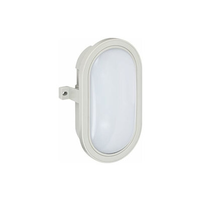 1270790 Lapada Ovale LED Interno Adatto per Uso Esterno 10W Bianco Illuminazione da Parete - Brennenstuhl