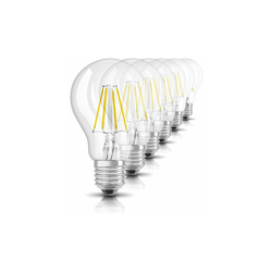 Osram Lampadine Led Retrofit Filament Classic A E27 Bli, Vetro, Chiara, 7 W, standard en oferta