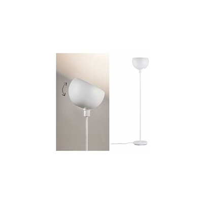 70928 Gambia Max. 60 Watt Terra Bianco Opaco Lampada a Stelo Metallo E27 - Paulmann