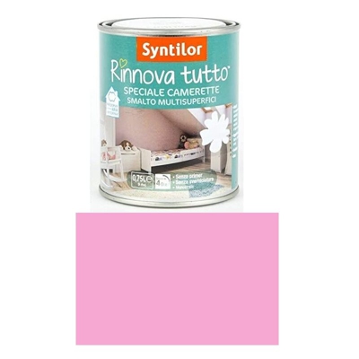 Syntilor - Rinnova Tutto Smalto Speciale Camerette 0,750 Lt Confetto