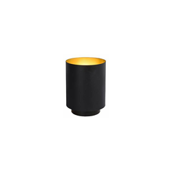 45588/01/30 - Lampada da tavolo, in metallo, 40 W, colore: Nero, Oro opaco/Ottone - Lucide precio