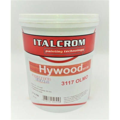 hywood impregnante protettivo per legno all'acqua 0,750 lt olmo 3117 vernice inodore - Italcrom