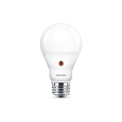 Philips Lighting - Philips Lampadina LED Goccia 60 W, Sensore Crepuscolare, Attacco E27, 4000K, Non Dimmerabile en oferta