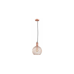 55895Â â??Â Lampada a sospensione, E27, colore: rosso opaco - Interfan en oferta
