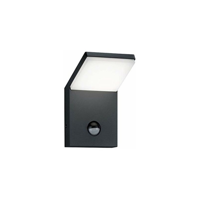 Trio Leuchten Trio 221169142 Pearl Lampada LED da Esterno in Alluminio Pressofuso, Antracite 9 W, 10x16 cm