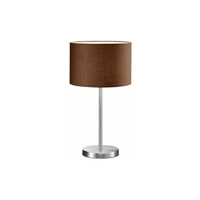 Trio 511100114 Lampada da Tavolo, 55x30x30 cm E27, Marrone/Metallico - Trio Leuchten
