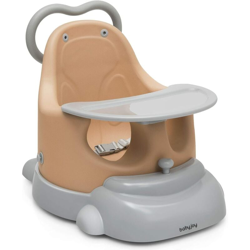 Costway - Rialzo Sedia per Bambini, Seggiolino Pappa Alzasedia da Tavolo, con Ruote, Vassoio Rimovibile, 6 in 1 (Rosa Opaco) precio