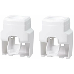 Distributore del supporto del dentifricio del dentifricio di 2pcs del supporto del dentifricio, supporto a parete, set di accessori da bagno características