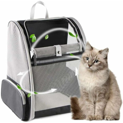 Zaino per cani Piccolo animale domestico Backpack Cat Dog Puppies Comodo Zaino comodo per Gatto Travel Zaino Viaggio all'aperto Camping Air Borsa Air en oferta