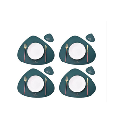 Set di 8 set da tavolo, utilizzati per tappetini da tavola, tappetini da caffè resistenti al calore, set da tavolo antiscivolo, lavabile e resistente en oferta