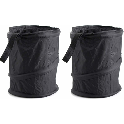 2 BAG BASH AUTO Pieghevole impermeabile multifunzione Appeso Appeso BAG BAD ORGANIZER AUTO Tessuto immondizia Benna di stoccaggio per la casa e