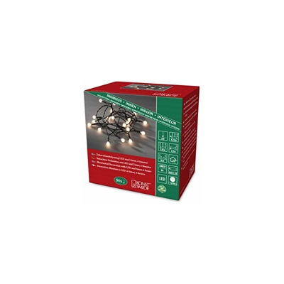 1492-107 LED Globe luci, in plastica, nero - Konstsmide