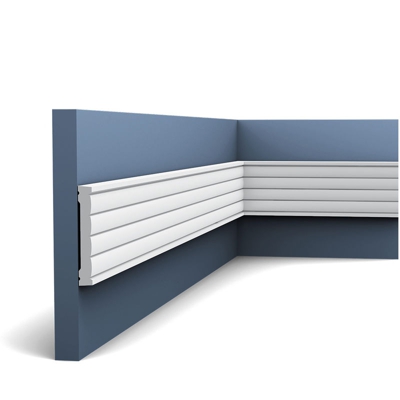 Cornice Parete modanatura aspetto stucco decorativo Cornicione Orac Decor P5020 LUXXUS