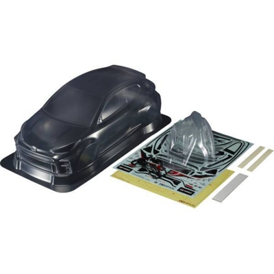 Tamiya 47463 1:10 Carrozzeria LW Toyota G.R. Yaris RS239mm Non verniciato