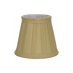 Better & Best 0200127-Schermo da lampada in cotone con clip di fissaggio per lampadine a candela, 12 cm, tagliere stretta, colore: giallo características