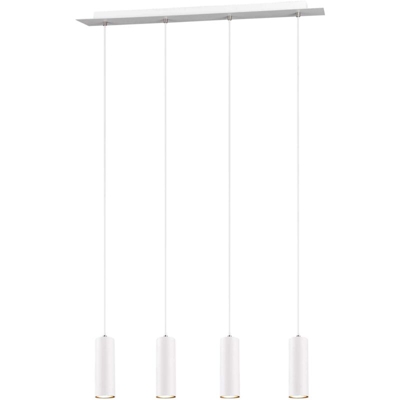 Marley 312400401 Luce PendentePendel 4-flammig, Bianco Opaco - Trio Leuchten