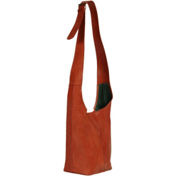 Borsa da Donna in Vera Pelle Tanno - Marrone - Vidaxl precio