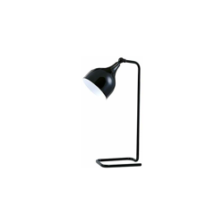 233806 Poster, Lampada da Scrivania, Metallo, 40 W, Nero, L 15,5 x H 49 cm - Lussiol precio