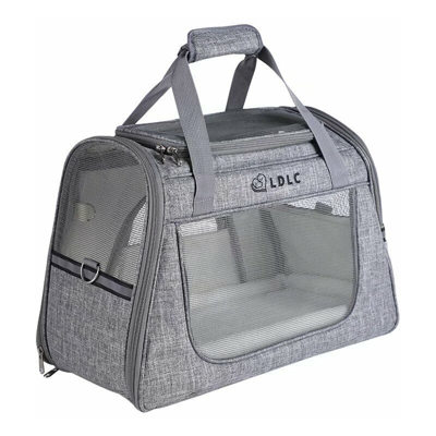 Borsa da compagnia Grande finestra laterale in maglia senza soluzione di continuità da viaggio con una borsa per animali domestici borsa portatile
