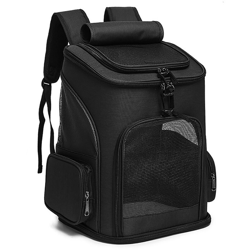 Zaino pieghevole Borsa per animali domestici per sacchetto per animali domestici per gatto e zaino per cani per animali domestici neri precio
