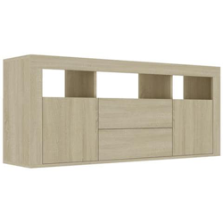 Mobile Porta Tv Rovere Sonoma 120x30x50 Cm In Truciolato en oferta