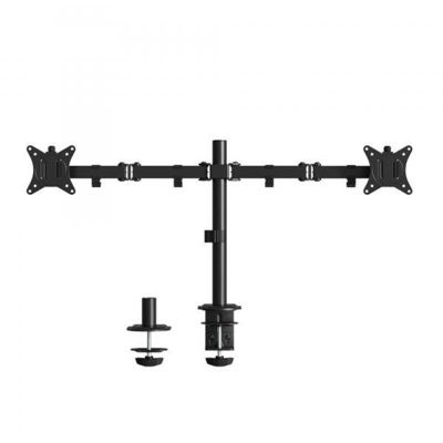 Supporto da tavolo per 2 monitor fino a 27'.