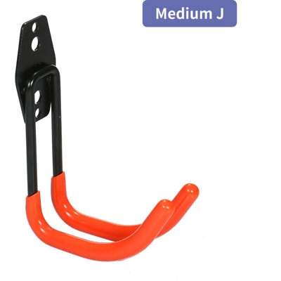 Asupermall - Ganci doppi in acciaio per ripostiglio da garage Ganci da magazzino per garage per carichi pesanti Organizer da magazzino per scale di