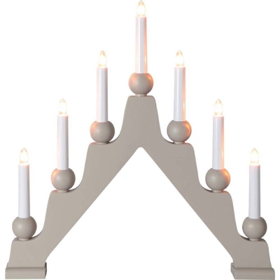 228Â â??Â 07Â luce decorativa, Legno, Beige, 44,5Â x 6Â x 45Â cm - Star