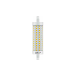 OSRAM LED LINE R7S DIM Confezione da 10 x LED LINE R7S DIM, Tubo LED: R7s, Dimmerabile, 11.50 W = Equivalente a 100 W, Bianco Caldo, 2700 K, Chiaro, en oferta