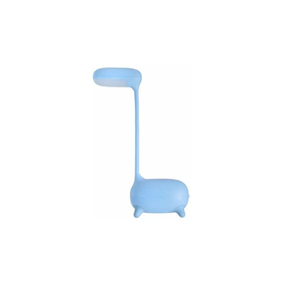 Pauleen 48028 Sweet Little scrivania Comodino Bambini LED Lampada per cameretta Giraffa dimmerabile, con Batteria e USB 2.5 W, Azzurro