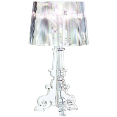Kartell Bourgie, Lampada da tavolo, Dimmerabile, Trasparente(Cristallo)
