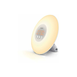 Philips HF3500/01 Wake-up Light, Lampada per il risveglio, 7.5Â W, Bianco en oferta