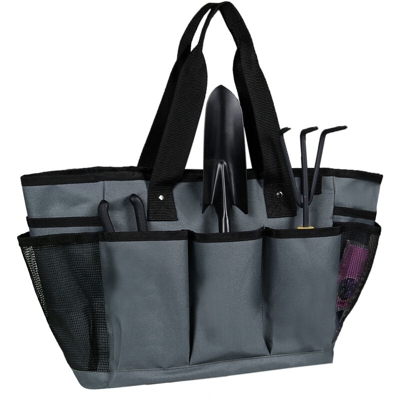Borsa per attrezzi da giardino Borsa per attrezzi da giardino con 11 tasche Borsa per attrezzi da giardinaggio in tessuto Oxford impermeabile Borsa