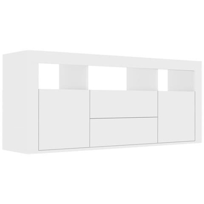 Mobile Porta Tv Bianco 120x30x50 Cm In Truciolato