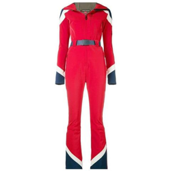 Tuta Da Sci Ampia Tuta A Vita Alta, Abbigliamento Da Sci Leggero Stretto Da Donna [ rosso / I] en oferta