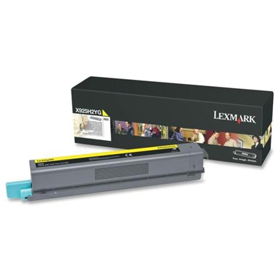 X925H2YG Toner Originale Giallo per Lexmark X925 Capacità 7500 Pagine