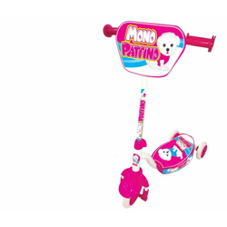 Monopattino barboncino giocattolo bambina 3 ruote 2 anni 60cm rosa - Giaquinto características