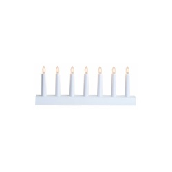 Ida 271-18 con 7 luci, colore: bianco, dimensioni: 15 x 40 cm - Star en oferta