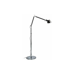Artemide Tolomeo Lampada da Terra, Nero, A004430+A012820 características