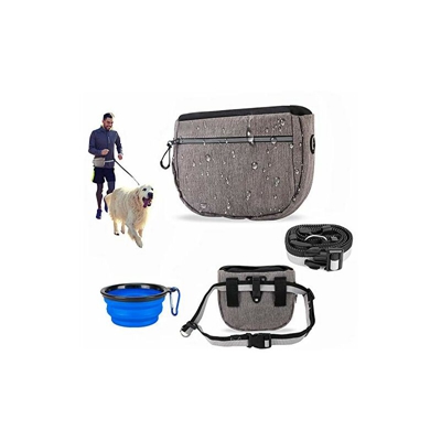 FiveFire Borsa per cibo per cani, borsa per cibo per cani, borsa impermeabile per cibo per cani, borsa per cibo e ciotola da viaggio, per