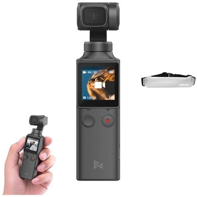 Stabilizzatore Della Fotocamera Gimbal Palmare A 3 Assi Palm Fimi Grandangolo Da 128 Gradi 4k Uhd Micro Controllo Bluetooth Wi-fi Integrato 240 Minuti [ standard Aggiungi Regalo 2]