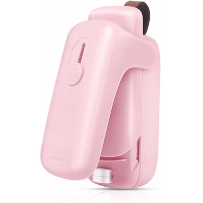 Mini Sealer, 2 in 1 Mini Bag Sealer Bag Sealer Bag Sealer with Cutter, Thermal Sealer, Mini Handheld Sealer, Plastic Bag Sealer (batteria inclusa)