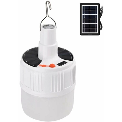 Lampada da campeggio, lampada solare LED portatile lampadina ricaricabile portatile lampadina all'aperto lampadina tenda-