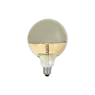 983708Â Lampadina Globe Oro cupola dorato E27, 42Â W, 125Â x 165Â mm - Laes