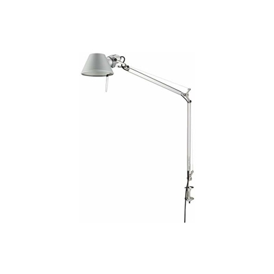 Artemide Tolomeo Lampada con Morsetto Alluminio
