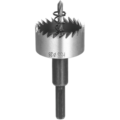 Asupermall - Sega a tazza in acciaio ad alta velocita Fresa a tazza per impieghi gravosi compatibile con pinze da 10 mm o piu grandi per lamiera di